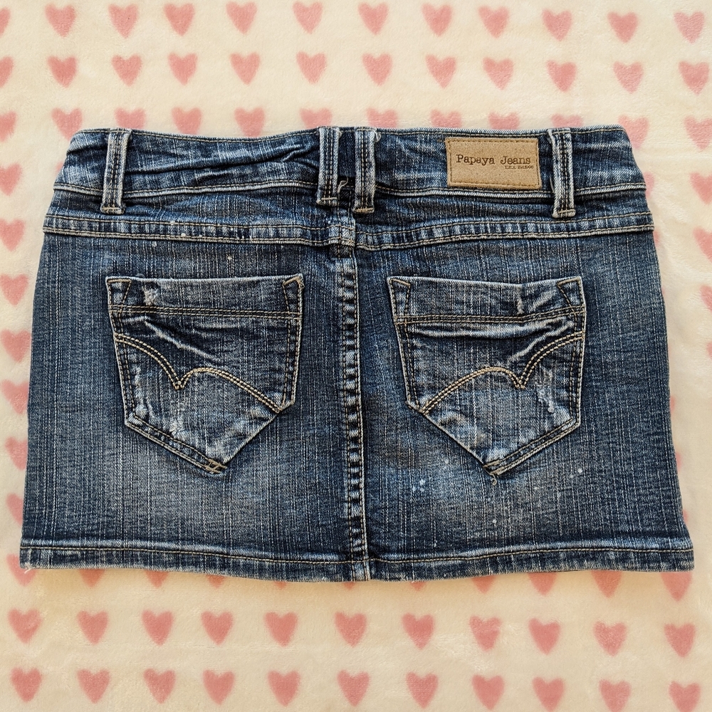 Jean Skirt Size S - Picture 6 of 9